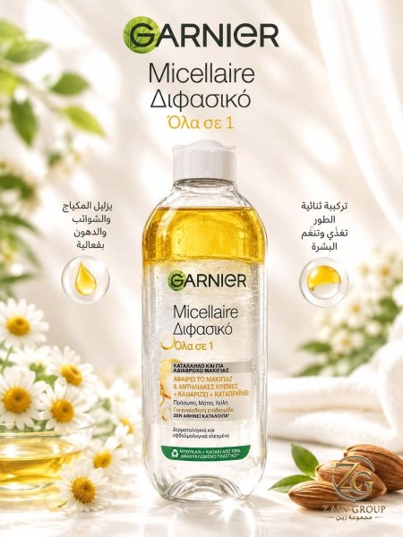 جارنيير ميسيلر(garnier micellaire double layer)