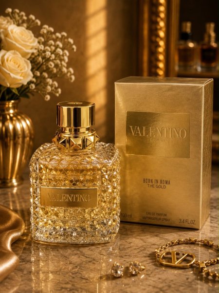 Valentino born in roma the gold perfume