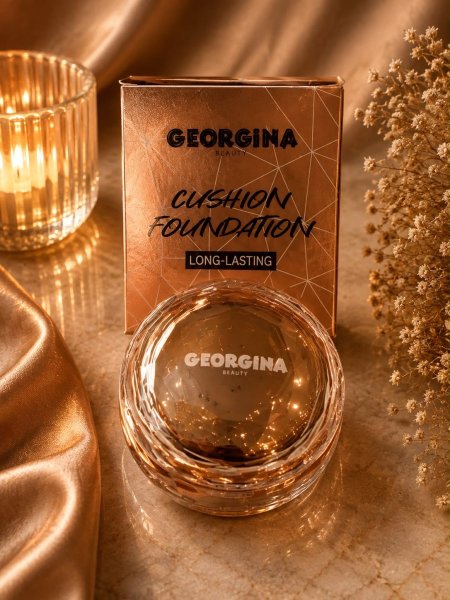 Georgina cushion foundation long lasting -فاونديشن الطبطبة