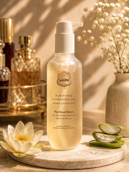 Laline purifying cleansing gel-غسول جل للوجه من لالين