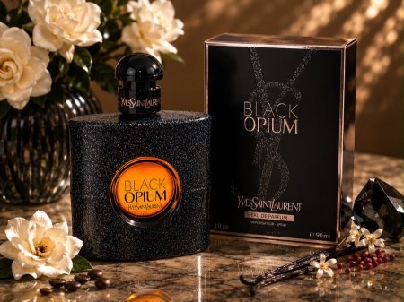 YSL black opium perfume عطر بلاك اوبيوم