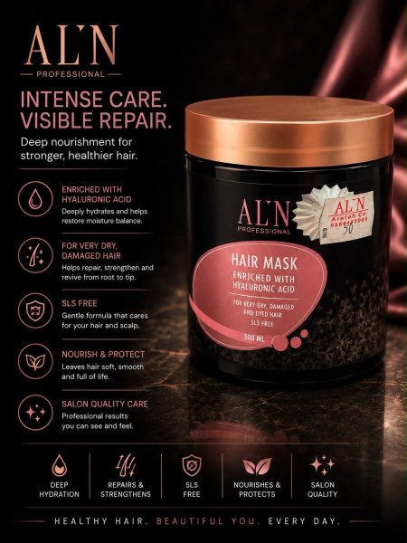 AL’N hair mask ماسك الشعر من الين