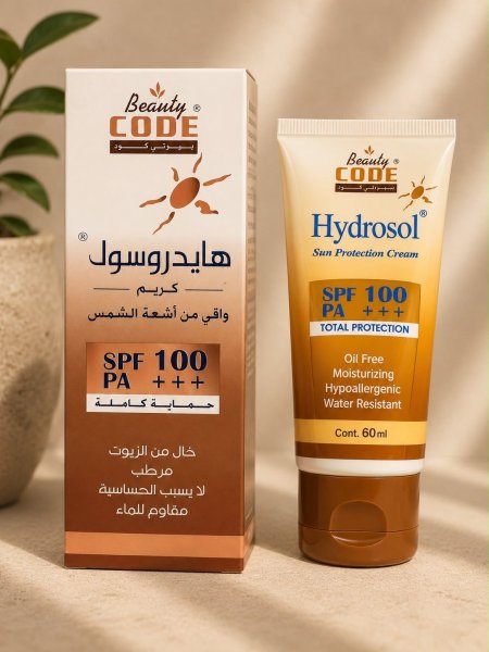هايدروسول كريم واقي من اشعة الشمس