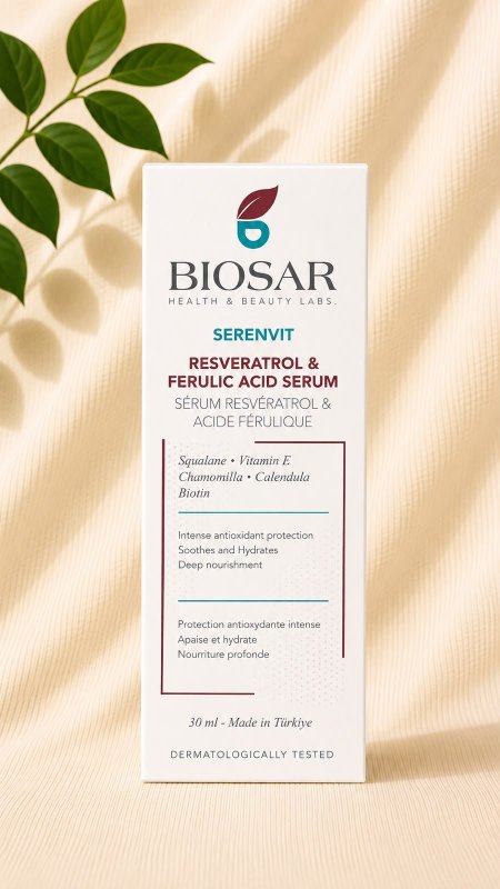 Biosar serenvit resveratrol & ferulic acid serum