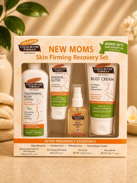 Palmers new moms skin firming recovery set