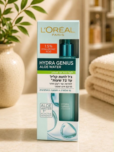 L’oreal hydra genius aloe gel moisturizer