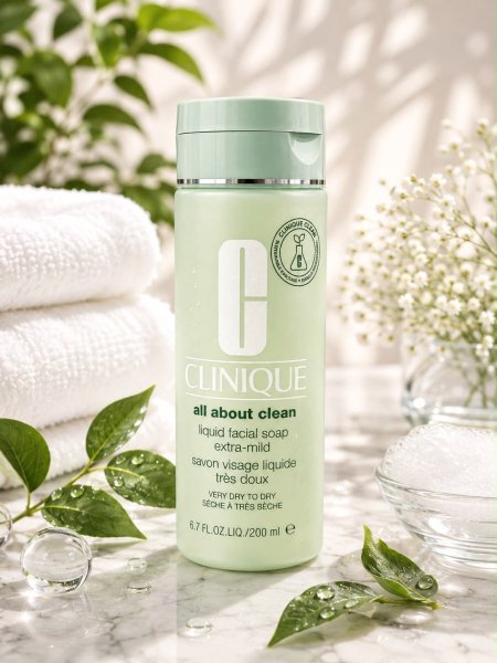 Clinique facial foaming soap for dry skin