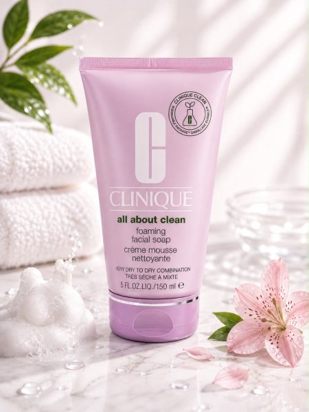 Clinique foaming facial soap