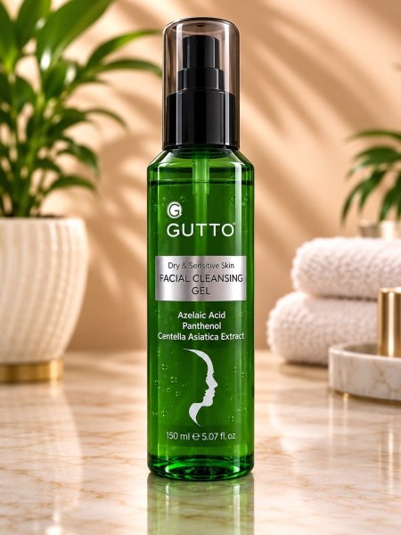 Gutto dry & sensitive facial cleaning gel