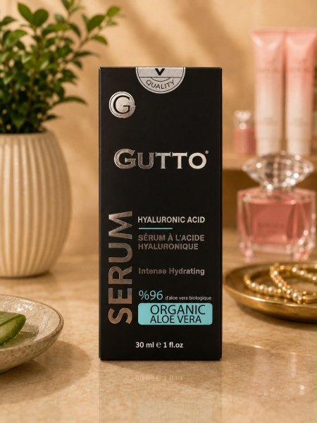 Gutto hyaluronic acid serum with aloevera